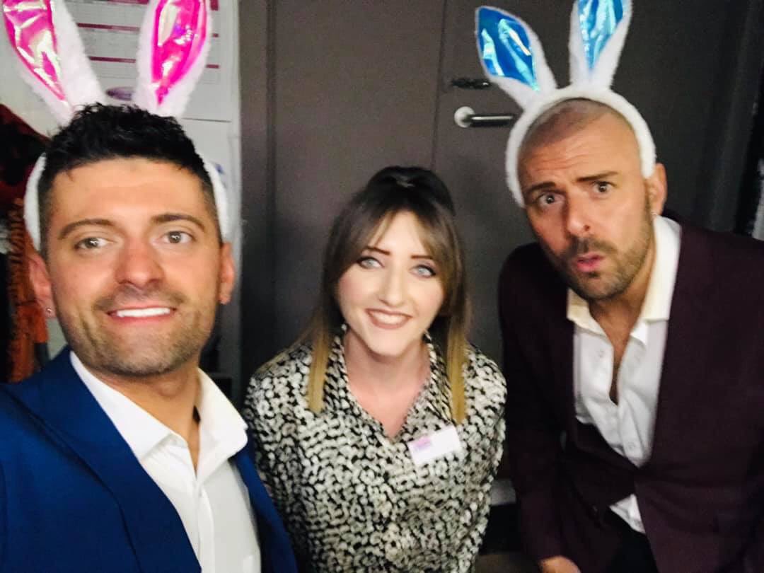 shboomofficial's tweet photo. What a weekend @Parkdeanresorts! Great venues, great teams and amazing audiences!!! New shirts, new sound-bring on Summer!!! #oceanedge #regentbay #istagegroup #loveislove #xfactor2018 https://t.co/faWmph5r8X