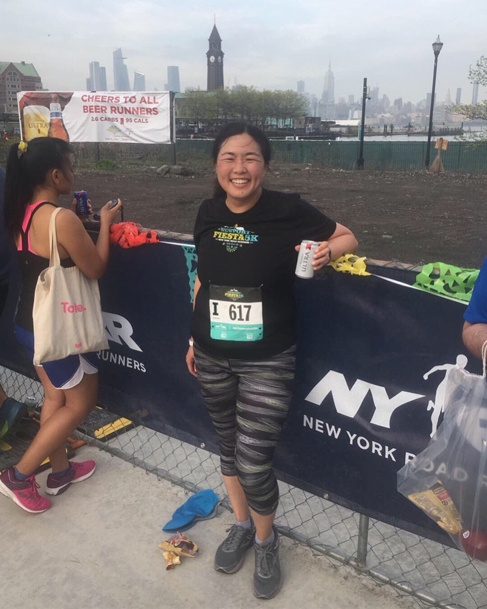 RachelChang's tweet photo. ... so much so that I beat my goal time by more than 2 minutes and might have even PRed (there’s one 2010 result I’m skeptical of!) with 28:12! And loved getting to play host, pointing fellow runners to the shortcuts and secret bathrooms. 🏃🏻‍♀️ #run #race #5k #runner #pathto262 https://t.co/DVFxDFT9gh