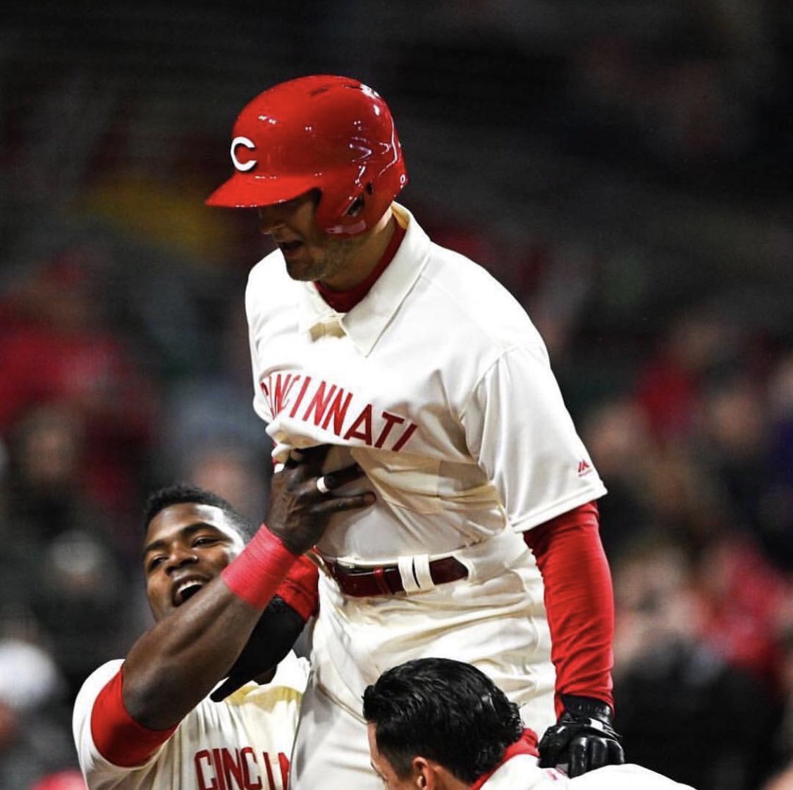 First home run game for my teammate @LilSenzii happy to having you in the show!