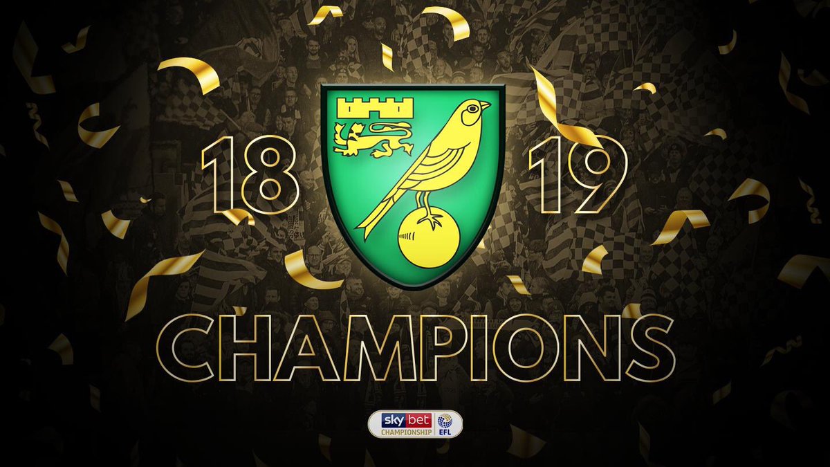 Safe to say I’ve had the best seat in the house watching these guys play this season.. And we’ve only gone and won the league!! Wow!! 🔰🏆🔝#ncfc #championshipwinners #otbc