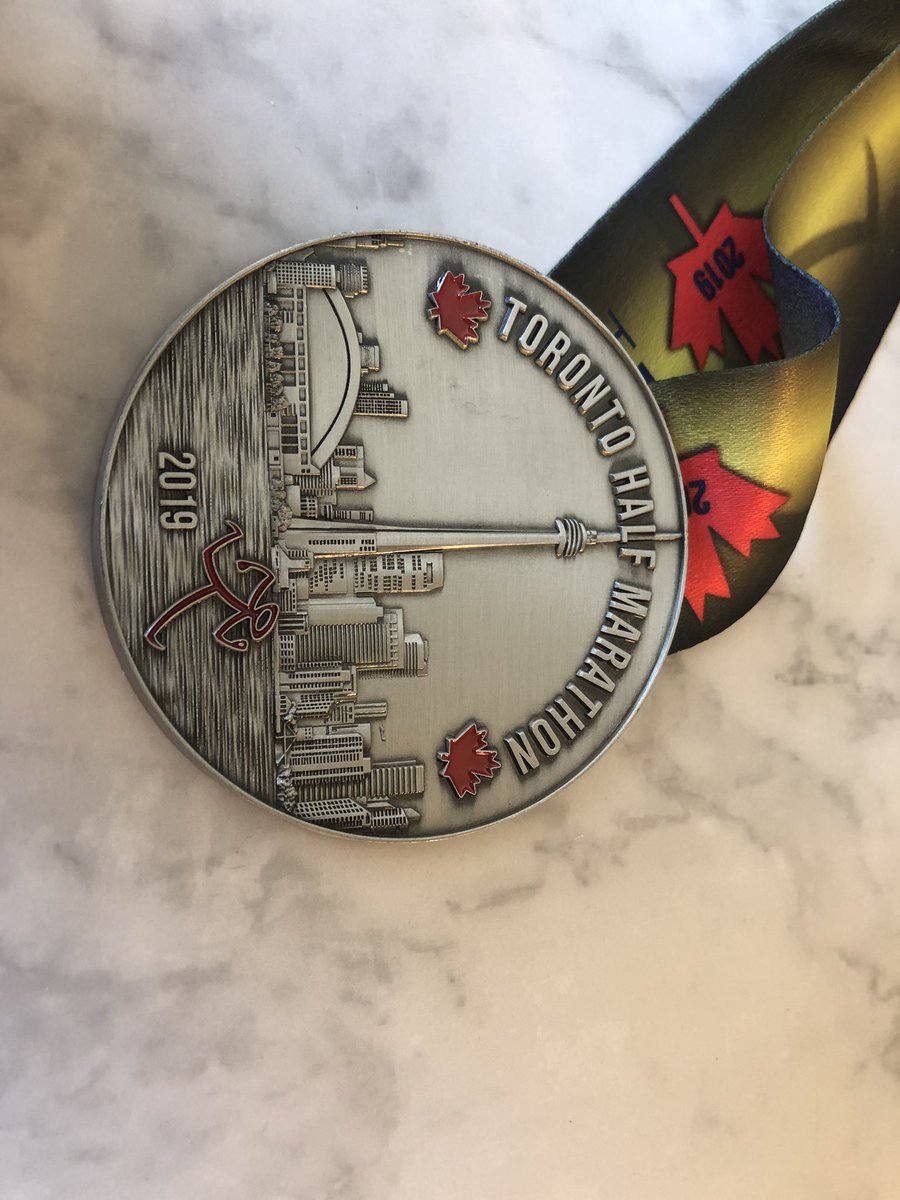 TissueHomandDis's tweet photo. Some exercise to finish #OARSI2019 in style. Place 132 at Toronto Half Marathon. https://t.co/d2Wi2XPZZN