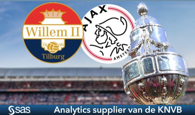 jannymorsink's tweet photo. Primeur! Vandaag voor het eerst @SASsoftware boarding bij de @KNVB #bekerfinale #WILAJA. https://t.co/Le9x8Zd5pY