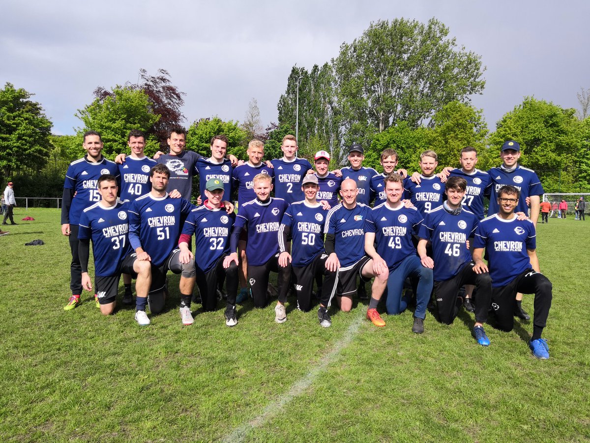 Chevron Ultimate are <a href="/TomsTourney/">Tom's Tourney</a> champions 2019! 
Thank you <a href="/freespeedbasel/">Freespeed Basel</a> for a great final! 
#tomstourney #TT19 #chevronultimate