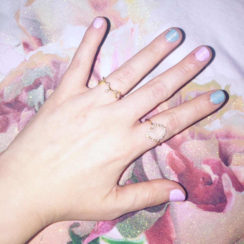 like a rainbow with all of the colors! #manicure #mani #pastel #TS7 #ME! #MEOutNow