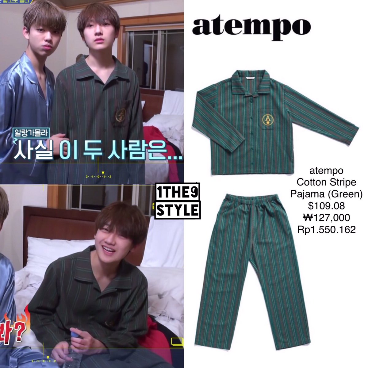 wishiingstars's tweet photo. Park Sungwon wearing #atempo Cotton Check Pajama Beige
📷: Wonderland
#1THE9Style_Sungwon #SungwonStyle #Sungwon #ParkSungwon #성원 #박성원 #원더나인 #1THE9 #1THE9style #패션스타일 #Ateam https://t.co/flFnFDFDLH
