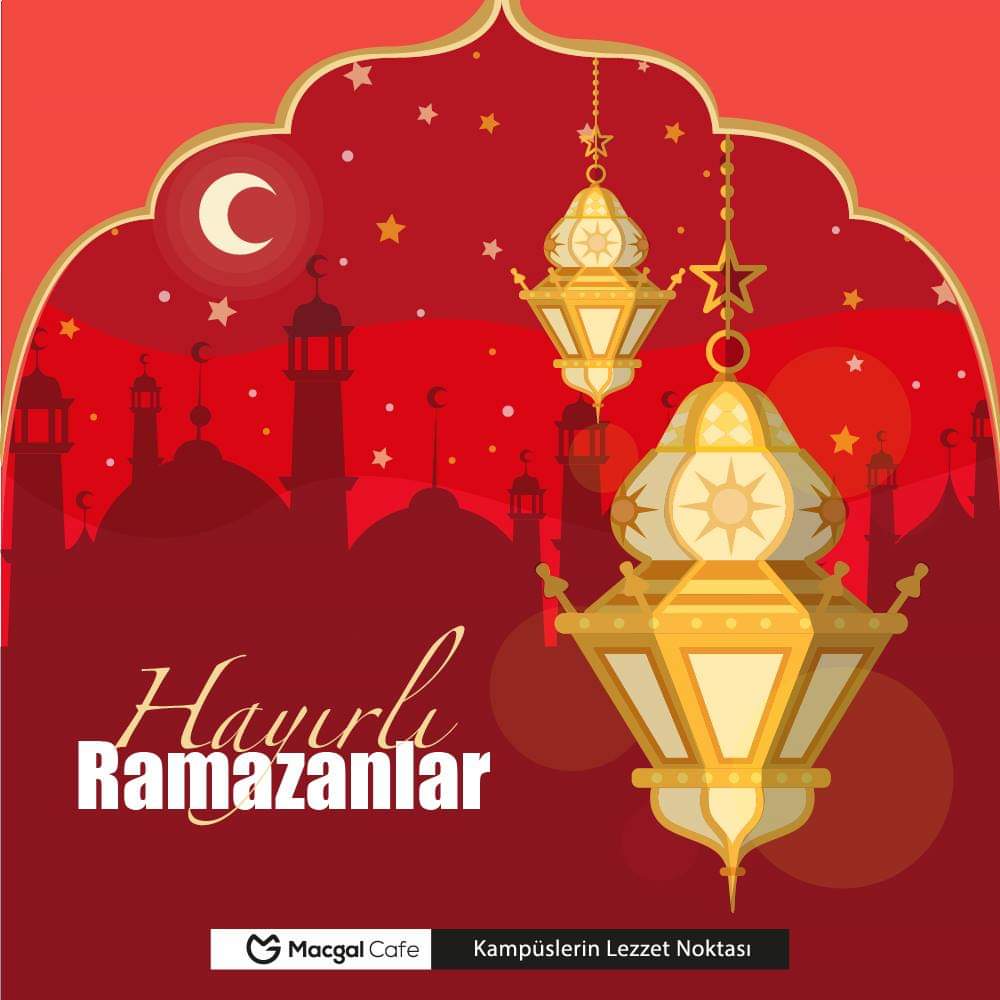 MacgalCafe's tweet photo. Hayırlı Ramazanlar Dileriz.

#macgalcafe #hoşgeldinramazan #hayırlıramazanlar https://t.co/ygAnLUDTY0