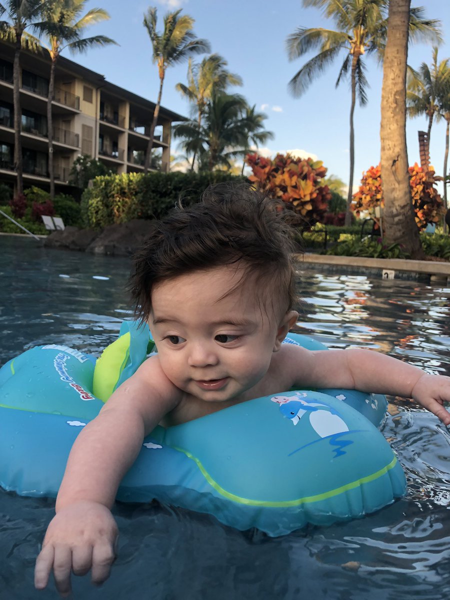 popofluke's tweet image. I love this little man so dang much! #hawaii #babyshark #futurestreamer