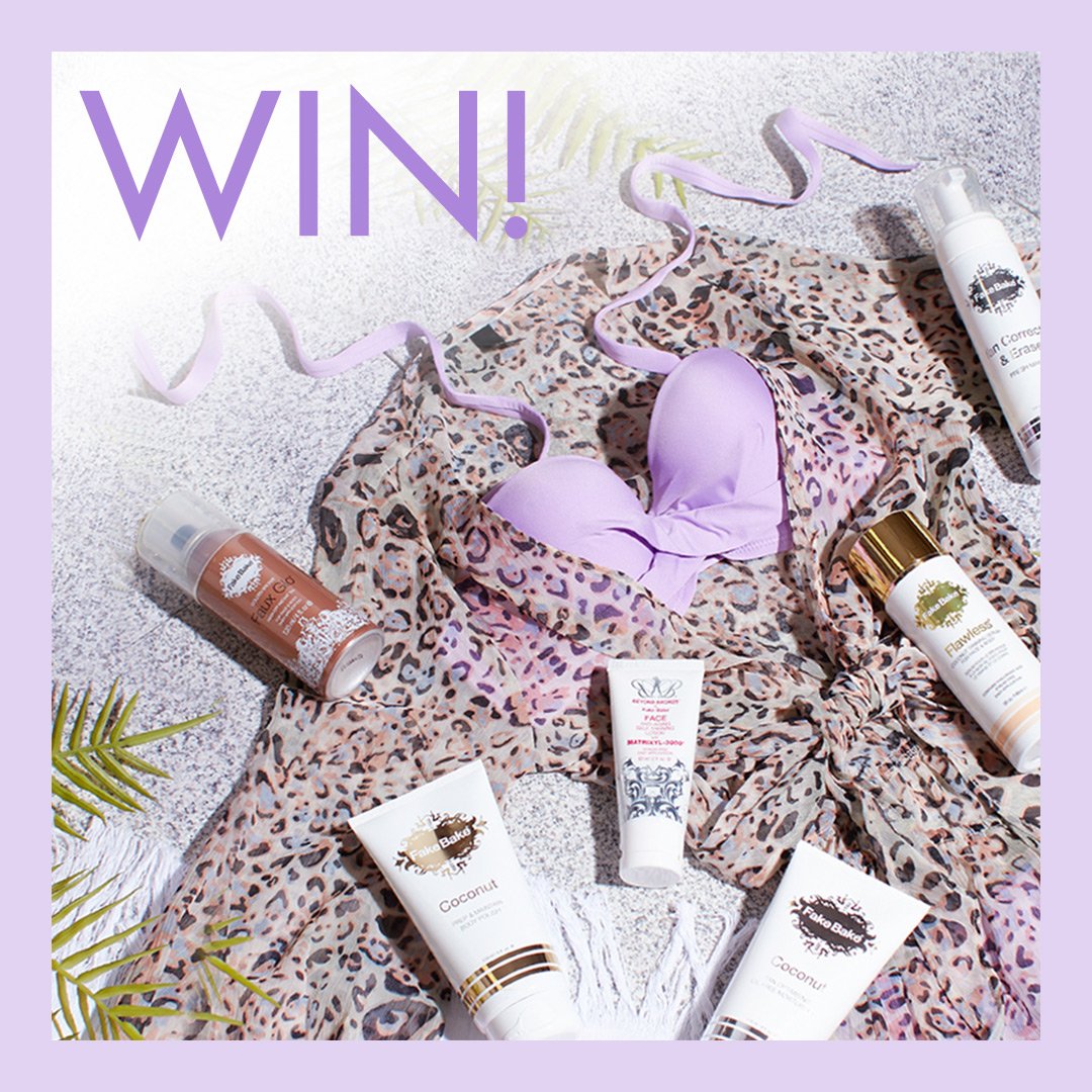 fakebakeunited's tweet photo. GIVEAWAY TIME! To win a fake tan bundle worth over £90, and a £100 Boux Avenue gift card: RT this tweet, Make sure you're both following @fakebakeunited and @bouxavenue 
Winner will be contacted via DM on 10.05.19 at 5pm https://t.co/pVUi4xaoVm