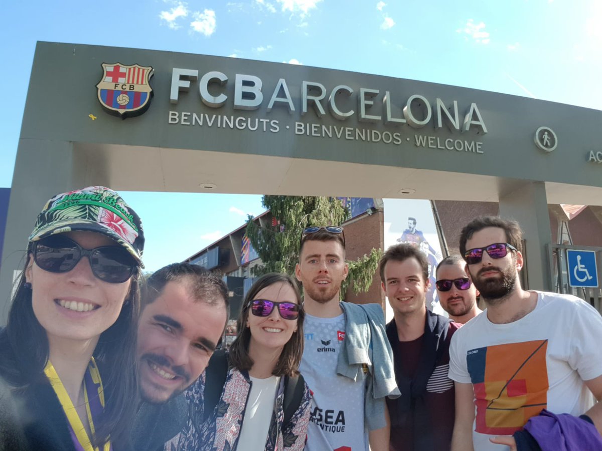 Chloe_Quere's tweet photo. Notre saison de Ligue des Champions se termine à Barcelone 🇪🇸
✅ Top 8 européen. On reviendra l'année prochaine.
👏 Un grand bravo à tous : @HBCNantes & Co, joueurs, @supportersultrh, #PeupleViolet, bénévoles ...
#WeHfamily | #ThisIsHtime https://t.co/7RZCkRmFHF