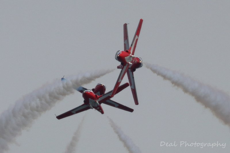 Four more photos from May 4 <a href="/CFSnowbirds/">CF Snowbirds</a> practice over <a href="/FlyYQQ/">Comox Valley Airport</a> #RCAF_ARC
