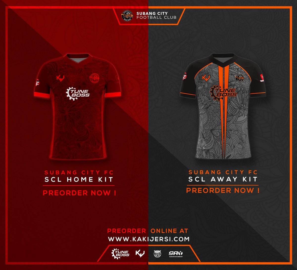 SubangCityFC's tweet photo. Salam ramadhan semua. Sempena hendak menyambut syawal, kami dgn berbesar hati ingin menjual jersi kami pada harga RM50 sahaja. Bagi yg berminat boleh DM terus atau whatsapp 0133309677. Mohon rakan-rakan RT utk sebarkan π₯°
#SubangCityFC
#KakiJersiDotCom
#TuneBoss https://t.co/QsbOoMUcM1