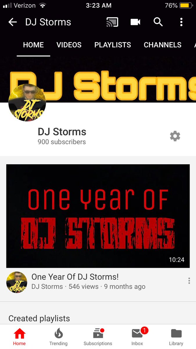 HistoryMakerDJS's tweet photo. History made AGAIN!!!! 900 subscribers ✅ 1000 is the next milestone!!!! #DJStorms #MrControversy #CatalystOfCharisma #HistoryMaker #DreamCrusher #GameChanger #BestInTheGame #DJStormsPosse #ManipulatorOfMayhem #AnalystOfAnarchy #StormsTakeOver #RoadTo1k #RoadTo1000 https://t.co/FQIbhMSTxI