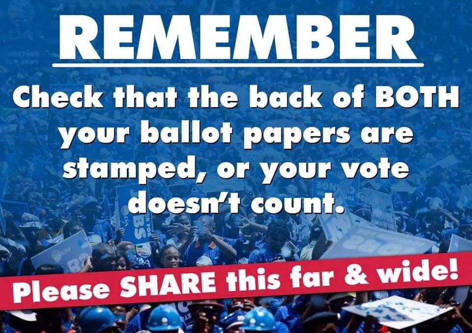 A Public Service Announcement.

According to the IEC.