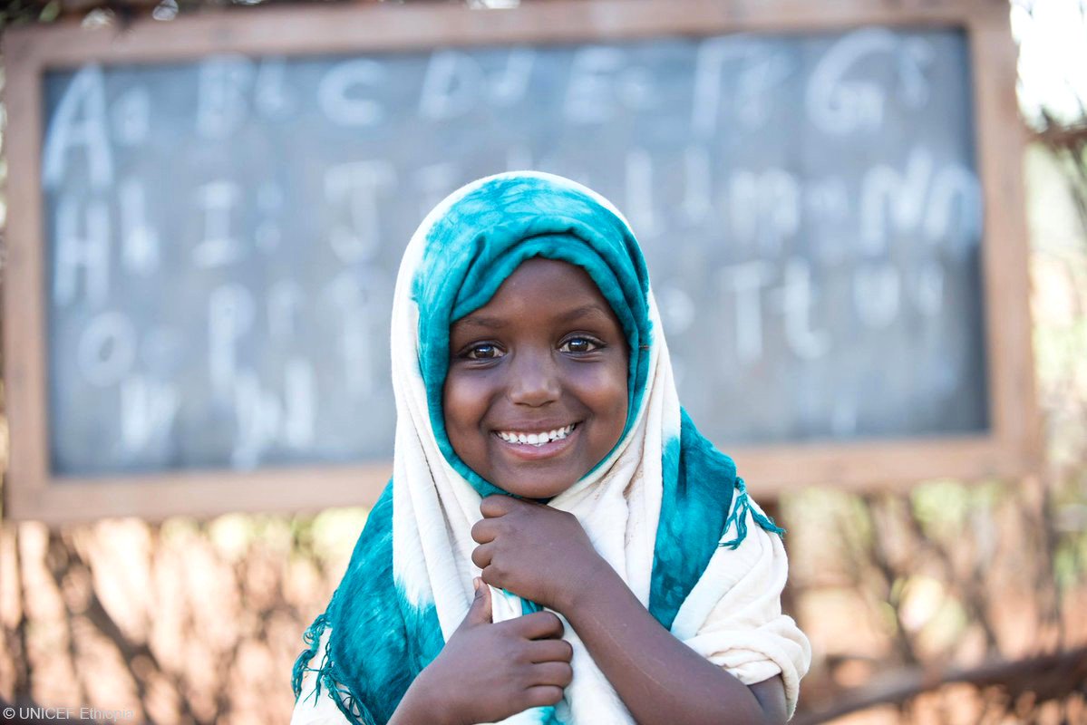 UNICEF's tweet photo. Smiles are contagious! Pass it on with a tag 💛

😊
😊😊
😊😊😊
😊😊😊😊
😊😊😊😊😊
😊😊😊😊😊😊

📷 @UNICEFEthiopia https://t.co/rfmHzEPe6O