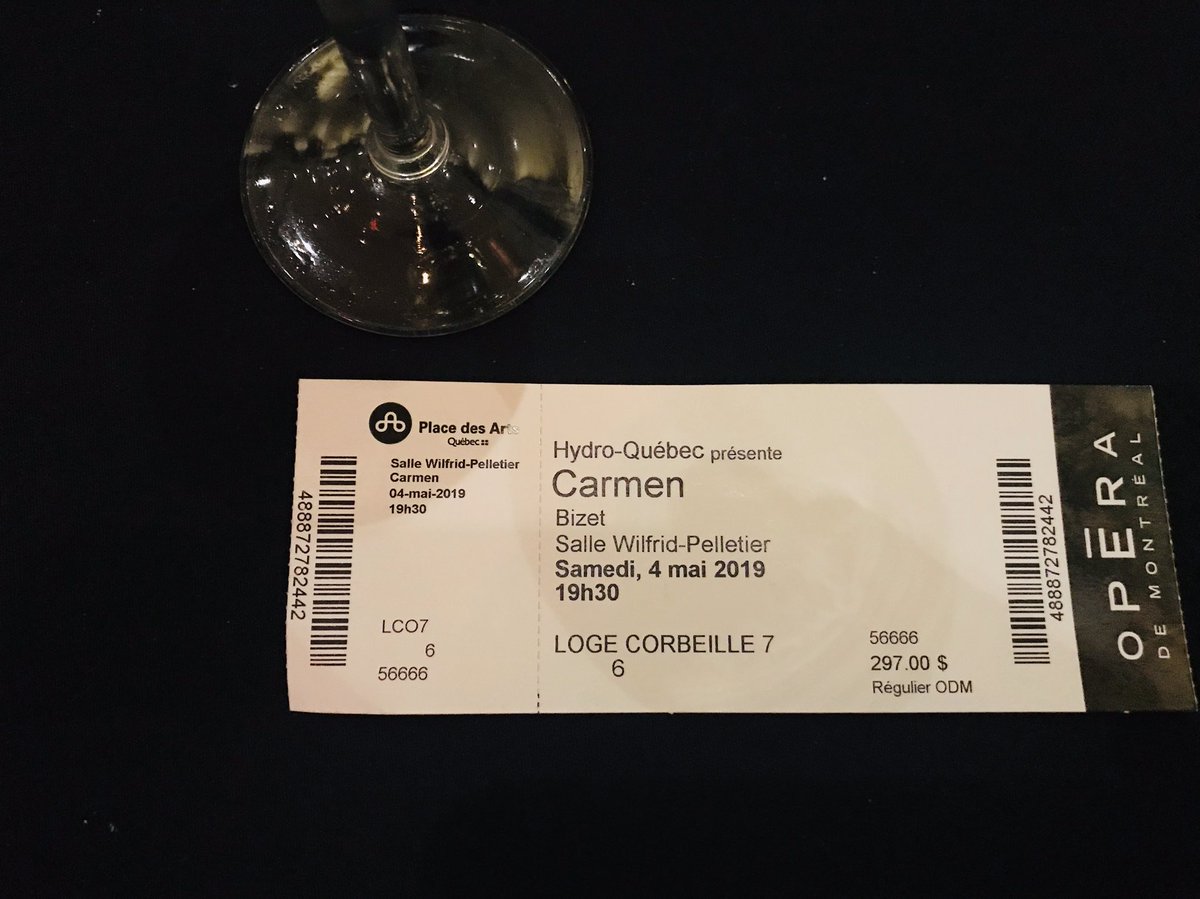 StevePageot's tweet photo. Last night at the premiere of Carmen by the @operademontreal #OperaNight #l@PlaceDesArts #Carmen #Levels #SecuringTheBags #ALifeStyle #MoversAndShakers #DifferentCircles https://t.co/71JGPYeBtY