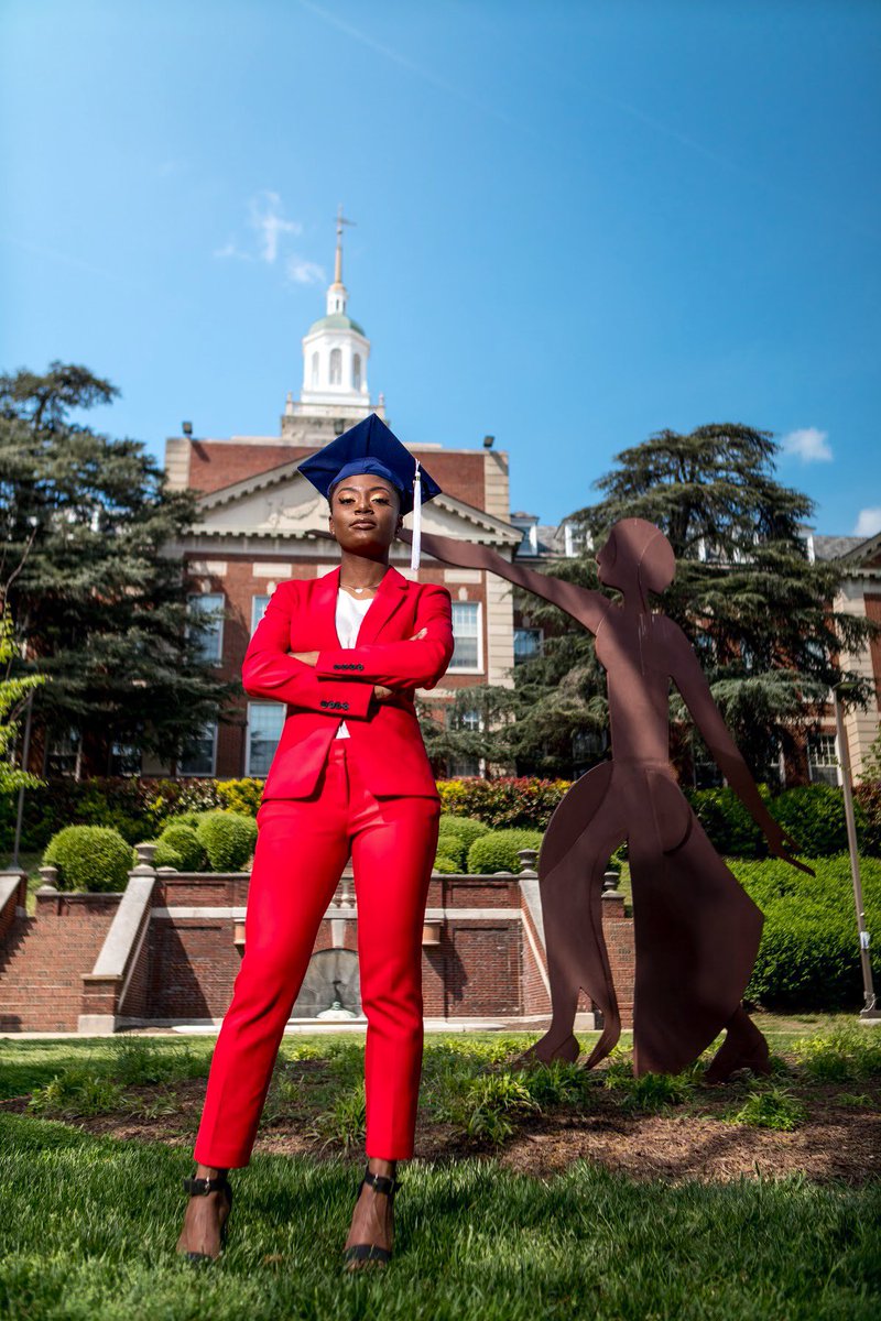 Magna cum laude, 42 credits senior year, undergraduate thesis complete, Delta Sigma Theta Sorority, Inc. and I’m on my way to Johns Hopkins University. You asked to see the boss so they sent Fatou Imani Sow.