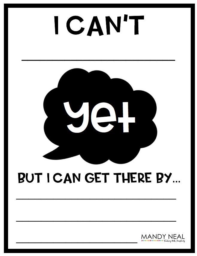 missbontrager's tweet photo. It’s so important that we teach our students a growth mindset! Make sure they understand the power of “yet” https://t.co/w6BbJOqT2f