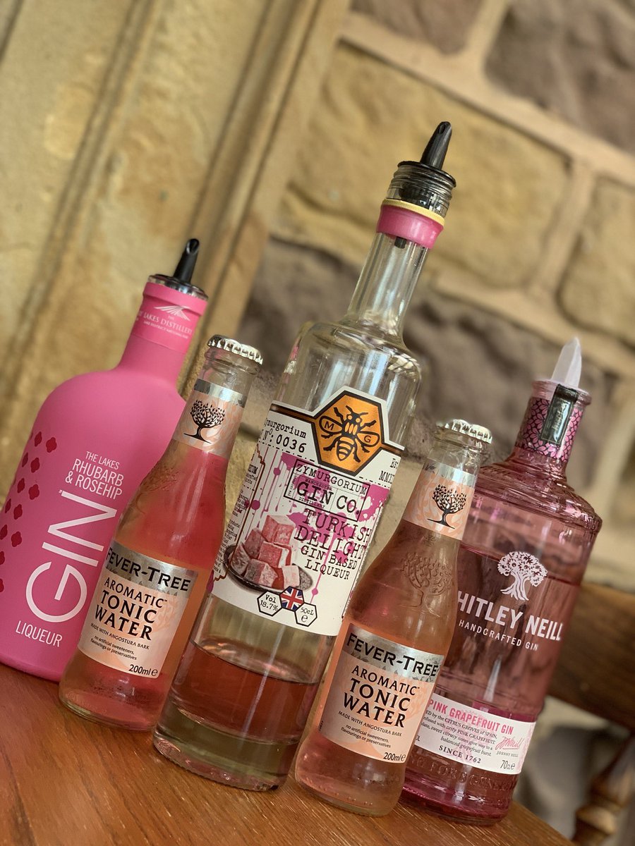 EarlStrafford's tweet photo. We couldn’t decide on just 1 #Pink for today’s #ginadaymay ... so we picked our favourite 3 @LakesDistillery #rhubarbandrosehip @Zymurgorium #Turkishdelight & @WhitleyNeill #pinkgrapefruit
Perfect tipples for the bank holiday weekend ..
#gin #ginmad #earlofstrafford #ginmay https://t.co/hig1dgEvbK