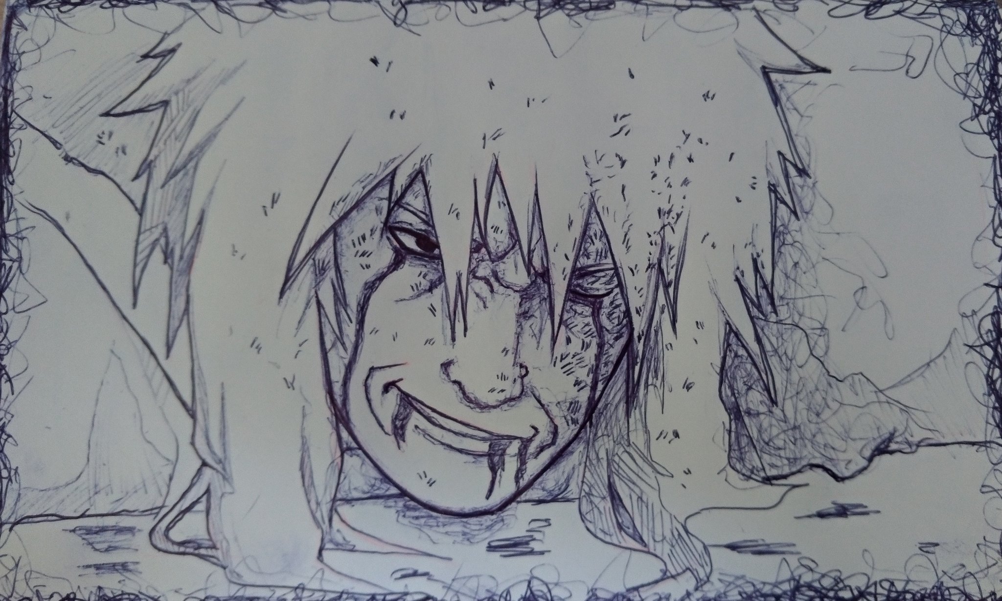 Como desenhar JIRAIYA (Naruto) 