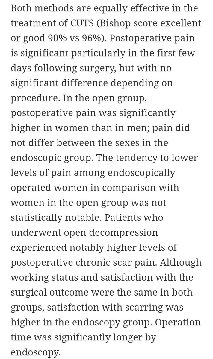Comparing #endoscopic and #open decompression of the #ulnar nerve in cubital tunnel syndrome: a prospective #randomized study

#neurosurgery #nsgy #peripheralnerves #ActaNeuro

link.springer.com/article/10.100…