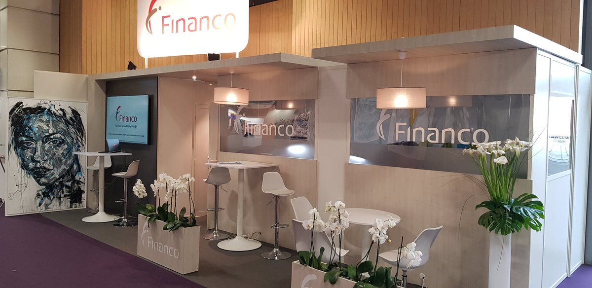 stephanelaronde's tweet photo. Live from #foiredeparis #fdp #salon #financo Hall 3 https://t.co/O4oi1rDS5h