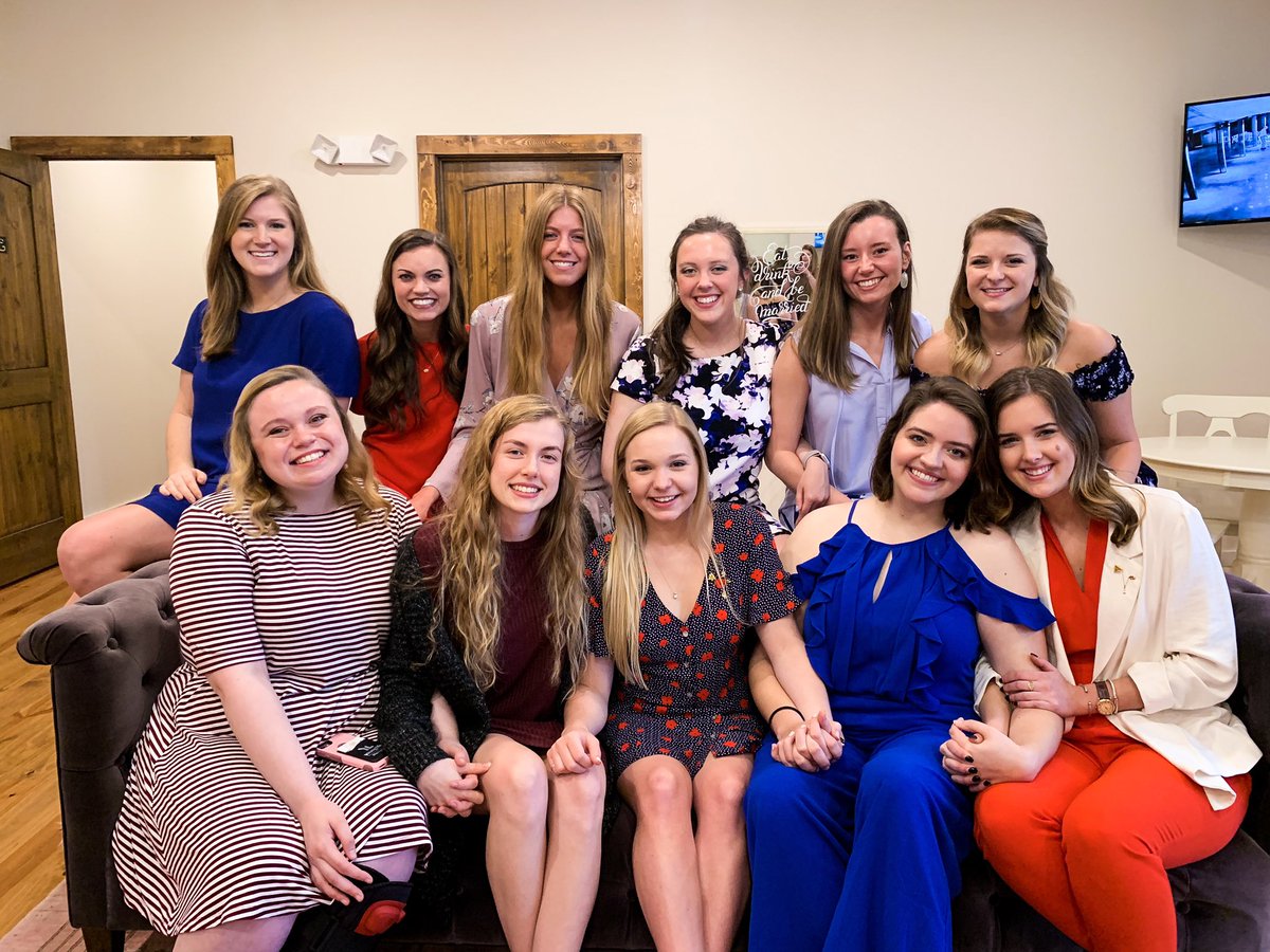 ConGRADulations to all of our seniors who graduated yesterday morning!! We are so proud of yall’s hard work and dedication! Not to mention we are so thankful to know each of the amazing women you all are! We love you and wish you the absolute best 💙