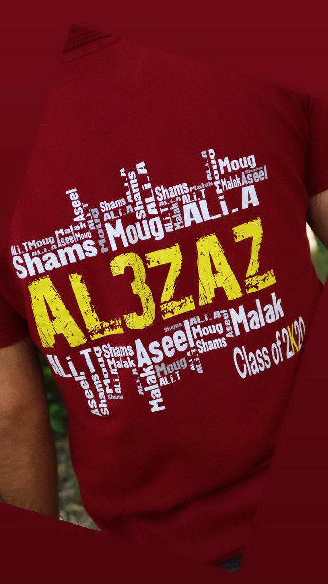 AliAbdulMunem's tweet image. Al3zaz! 
#classof2K20