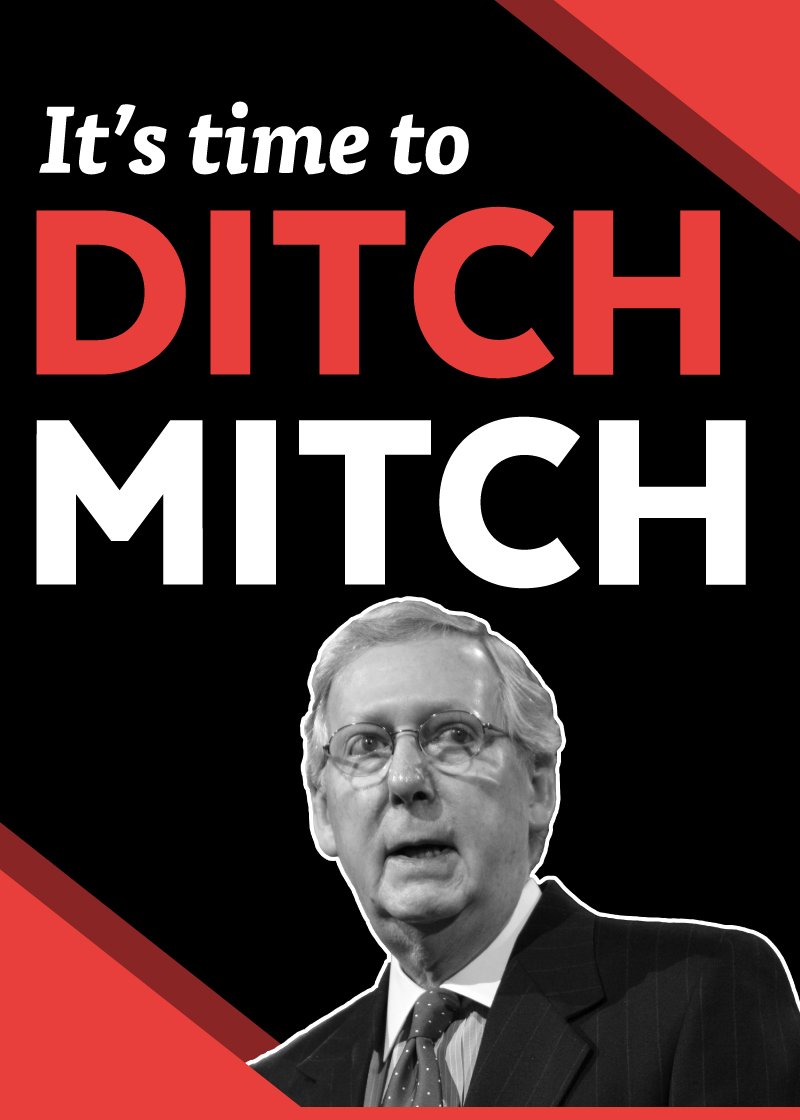 Oust him now.  #DitchMitch #DitchMitch2020 #ImpeachTrump #ImpeachBarr #ImpeachmentHearingsNow #TakeTheSenate #MAGAIndeedLOL #SendThemPacking @senatemajldr <a href="/realDonaldTrump/">Donald J. Trump</a> #DrainTheSwampOfRepublicans #DrainTheConservativeSwamp