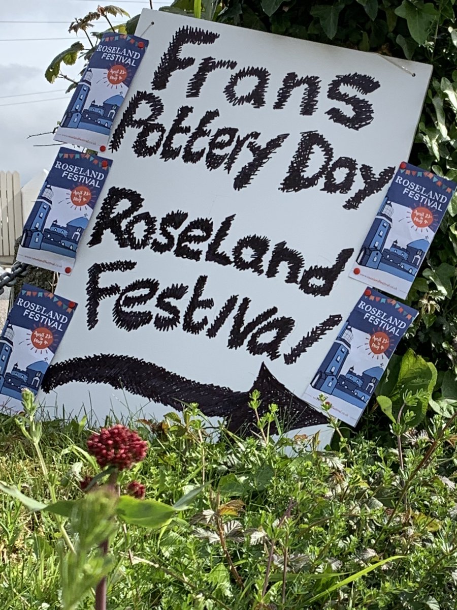 RoselandFest's tweet photo. Thanks to local potter Fran Osborne for two great clay days.   We all had a great time learning new skills - and making something lovely to take home. https://t.co/1CEYjXmeY7
