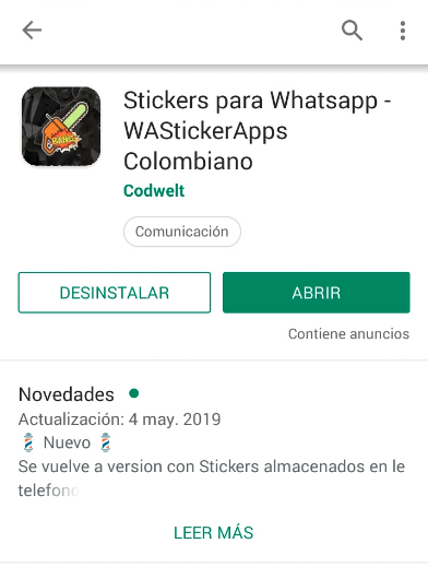 StickersBang's tweet photo. Actualizacion!!! Nuevos Stickers Actualiza en la PlayStore 🥳
✅ El borns
✅ Betty la Fea
✅ Paloma Stickers
✅ La reina del Flow
✅ AutronPlay
✅ Comida
✅ Frases de Amor2
✅ Frases Hot
✅ Frases Toy
✅ Familia peluche
#BangStickers #Stickers #WhatsApp #Android https://t.co/KqHd1qgKJD