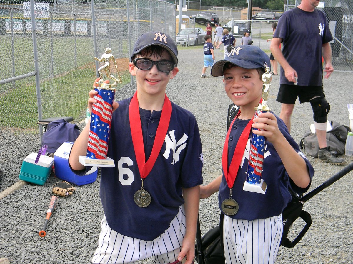 SENIOR NIGHT is one day closer! We celebrate Ben Chagnon today. Ben will be attending Radford University this fall. Ben was once a Yankee along with teammate Matt Turk (Junior). Glad and proud both ended up TITANS! #dombats #Classof2019 #celebrateseniors