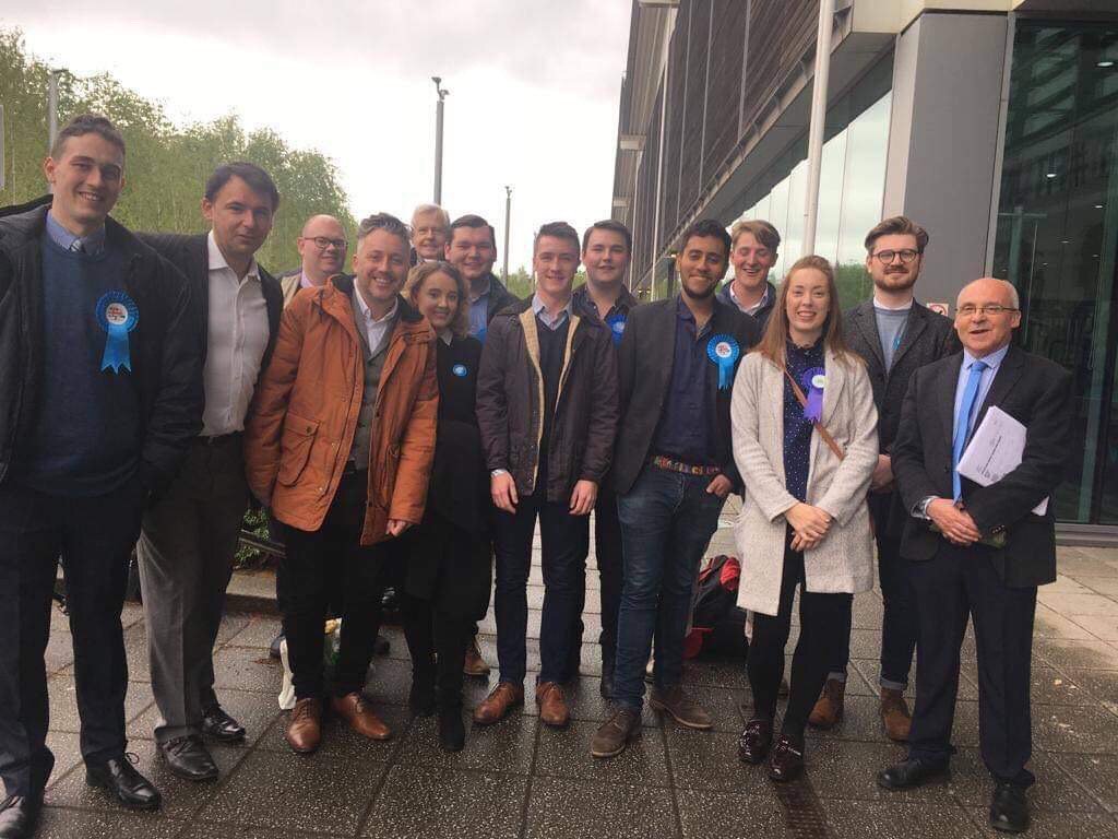 UniShefCA's tweet photo. Well done to all of the Conservative candidates who stood in last Thursday's local elections, especially students from Sheffield University! Great effort! https://t.co/amtxRIw1W8