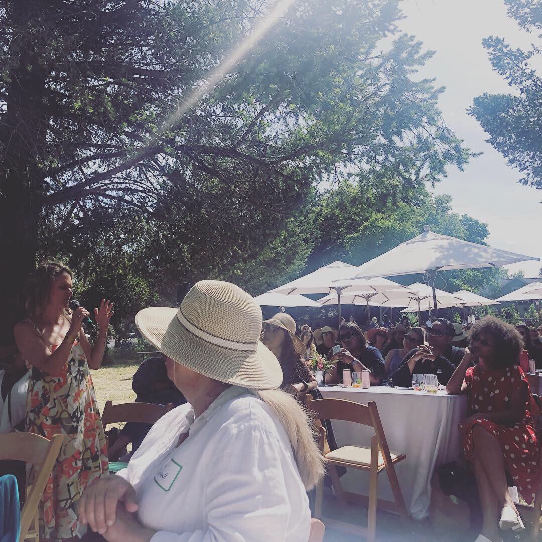 Miss_McIntosh's tweet photo. Just a casual Saturday of the clever, thoughtful, scintillating kind @batonnage_forum 👊🍷💁‍♀️
.
.
.
.
.
 #Batonnage2019  #Bossladies #WomeninWine #bakeanotherfuckingpie https://t.co/dOTVoHyGPE