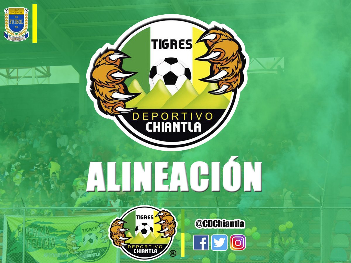 #TigresVSPechoAmarillo

¡A seguir rugiendo Tigres!
¡TODO O NADA! 
 💚🔝🐯💛

🏆 J22 | #Clausura2019

⚽ ALINEACION
CD Chiantla 🆚 CD Guastatoya

L. Sánchez, K. García, C. Solares, L. Nieves, D. Guzmán, E. Martínez, E. Mira, JC. Meza, B. Barrios, D. Orozcos, M. Ascencio