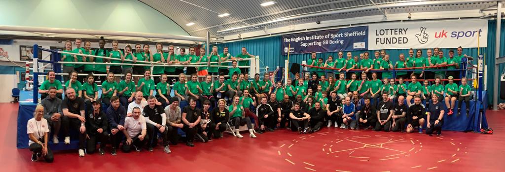 EBBoxingSquads's tweet photo. Women's Aspire 2019 session 1 complete👊Well done to all boxers from each region who were brilliant today 👌Thanks also to the coaches for helping out 👍 7th July for round 2. #Development  #TeamEngland @England_Boxing #ThisGirlCan @Sport_England https://t.co/lFgFJhk3Vt