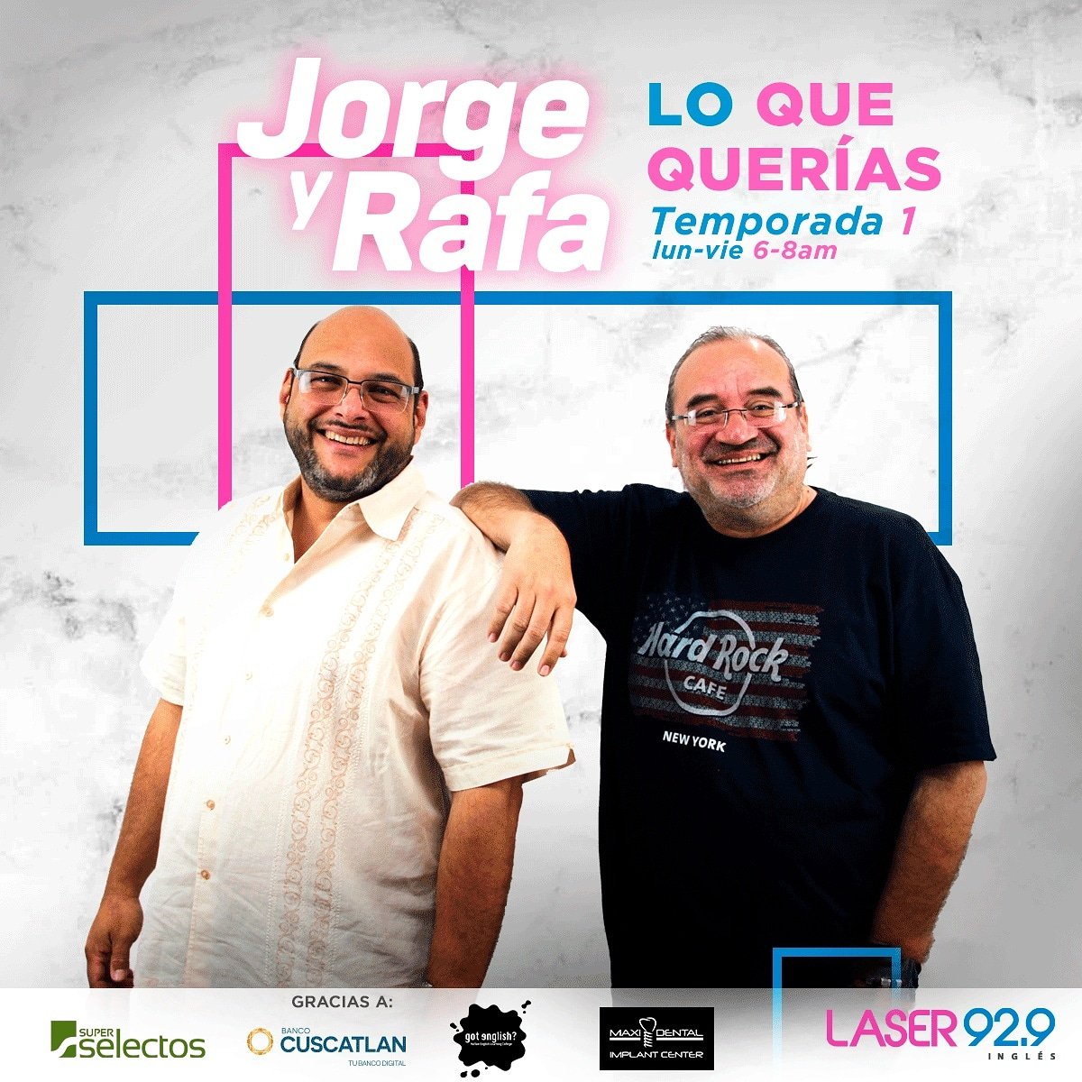 ZurdoWebRadio's tweet photo. ¡Mañana inicia en @LaserIngles929 ! https://t.co/6Bd9GpUumW