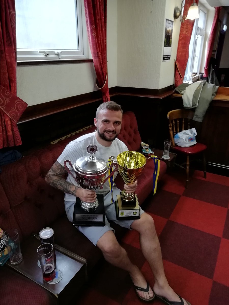 Top goalscorer with league and cup double