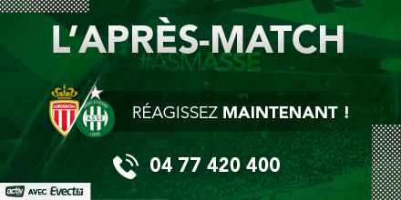 ActivRadio's tweet photo. [⚽️ FOOT] #EvectSurActiv : C'est le moment de débriefer ce match ! Un coup de fil au 04.77.420.400 pour réagir avec nous et @site_EVECT ; les verts sont pour l'instant 3e du championnat ! 🤩 (2 - 3)
#ASMASSE #ActivStade #ASSE #Ligue1 @ASSEofficiel #TeamASSE https://t.co/wyEINix4pM