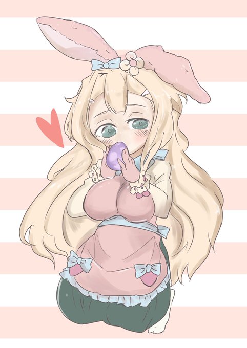 ニンジンを頬張る杏ぅ……♡♡ 