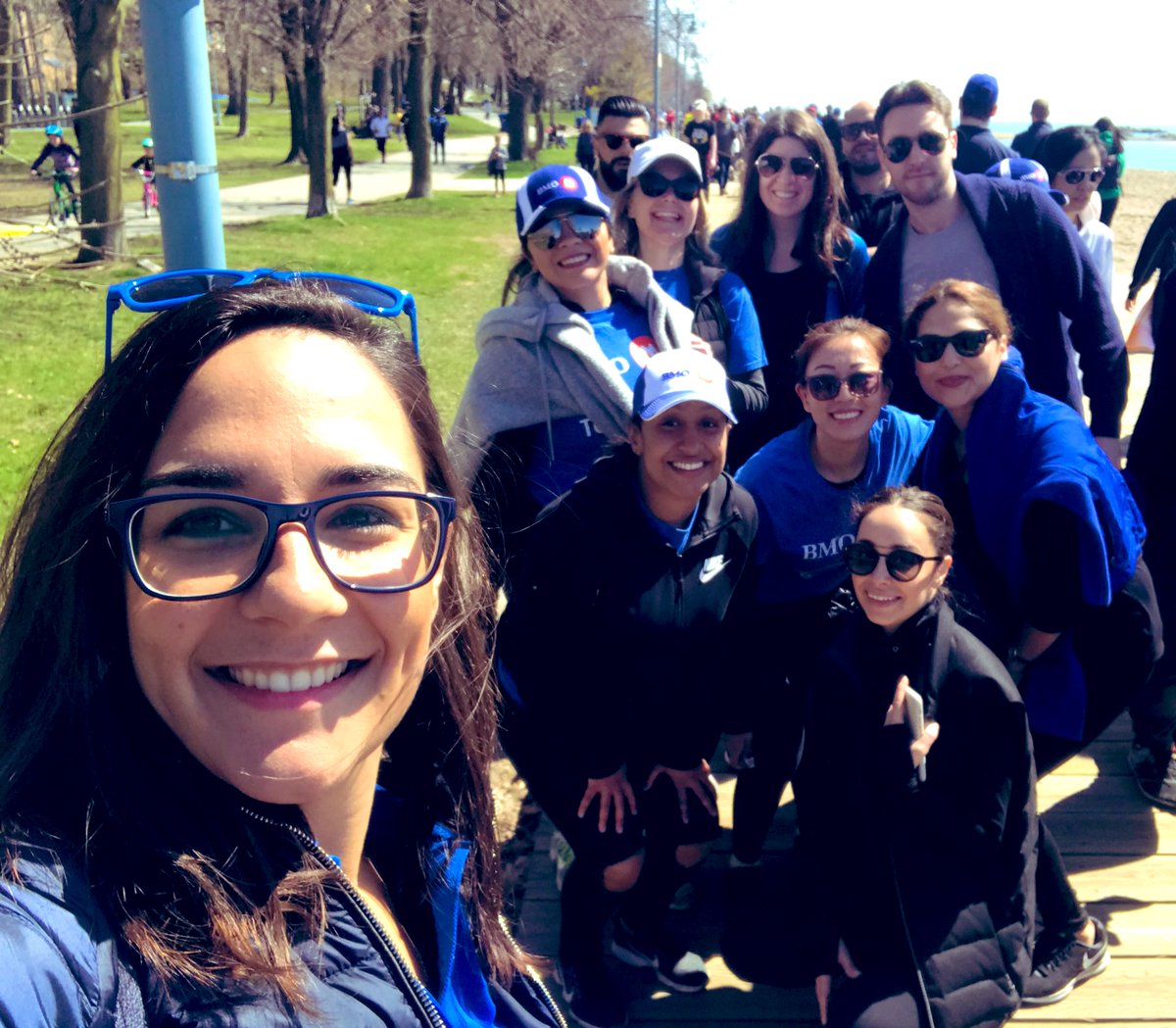 What a beautiful day for the Walk so kids can talk!! ☀️💙💪 
#BMO #beingbmo #proudtoworkatbmo #FPAteam #walksokidscantalk <a href="/BMO/">BMO</a> <a href="/KidsHelpPhone/">Kids Help Phone</a> <a href="/DanielleYHall/">Danielle Hall</a> @Manal__Abubaker <a href="/ASHLEYCORREIA9/">ASHLEY CORREIA</a> <a href="/FaghihSara/">sara faghih</a> <a href="/kowsar_teymouri/">Kowsar Teymouri</a>