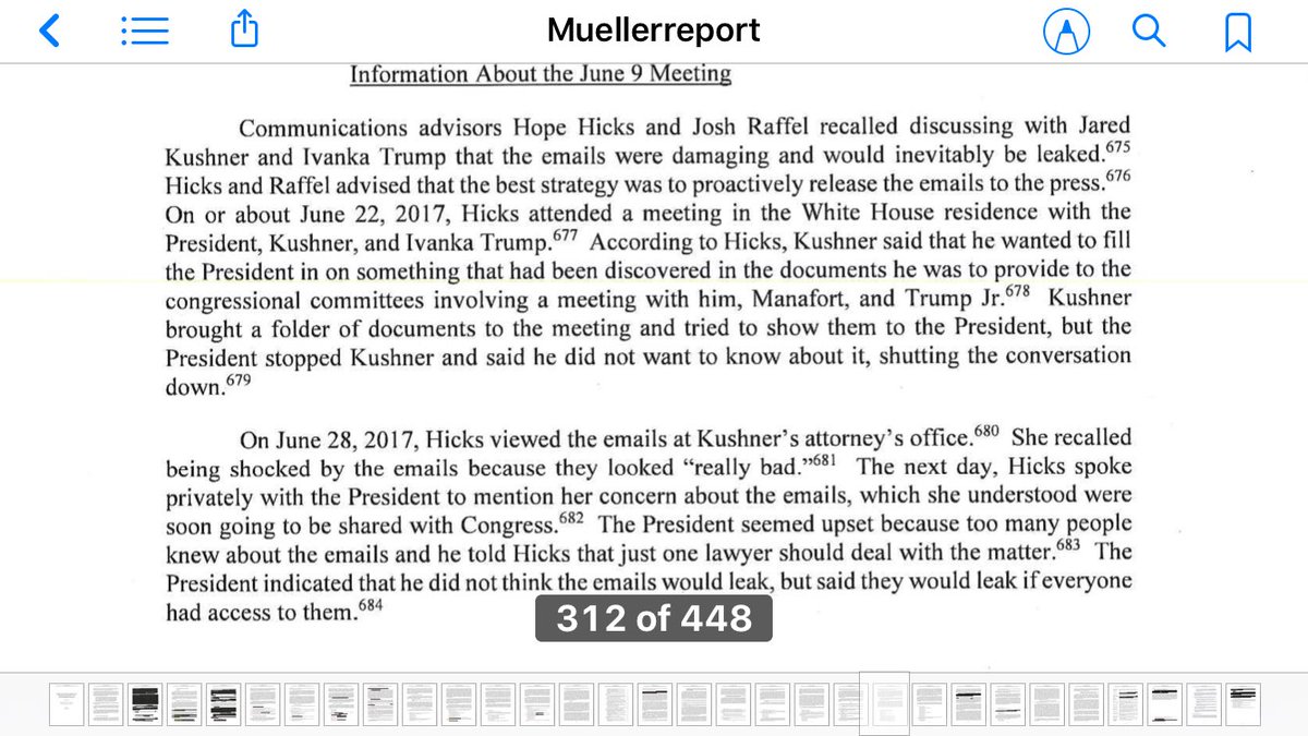 74. It’s worth taking a moment to comb these 4 excerpts on Jr.’s “dirt” meeting. The president* shuts down truth, is only interested in spin, shows absolutely zero concern for the law, and clearly, obfuscation is a family tradition.Perspective: Jr needs AA: (Adverbs Anonymous).