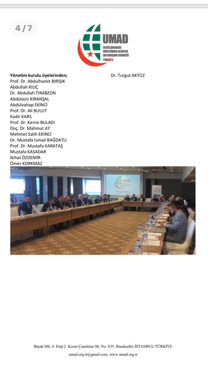 3. YÜKSEK İSTİŞARE TOPLANTISI BASIN BİLDİRİSİ