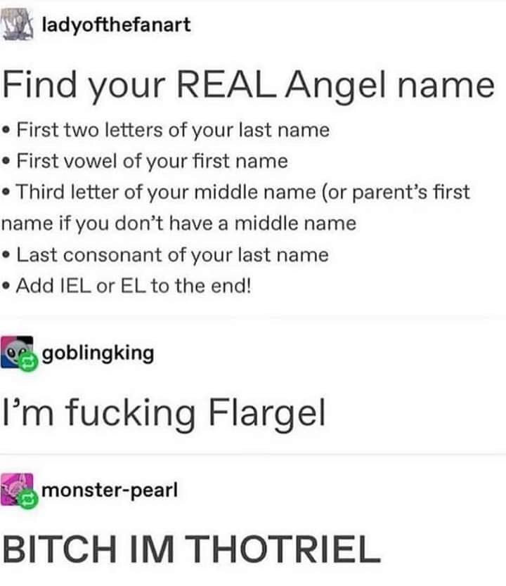 shortMonica's tweet image. I’m Gaouriel. What’s your angel name? #piples