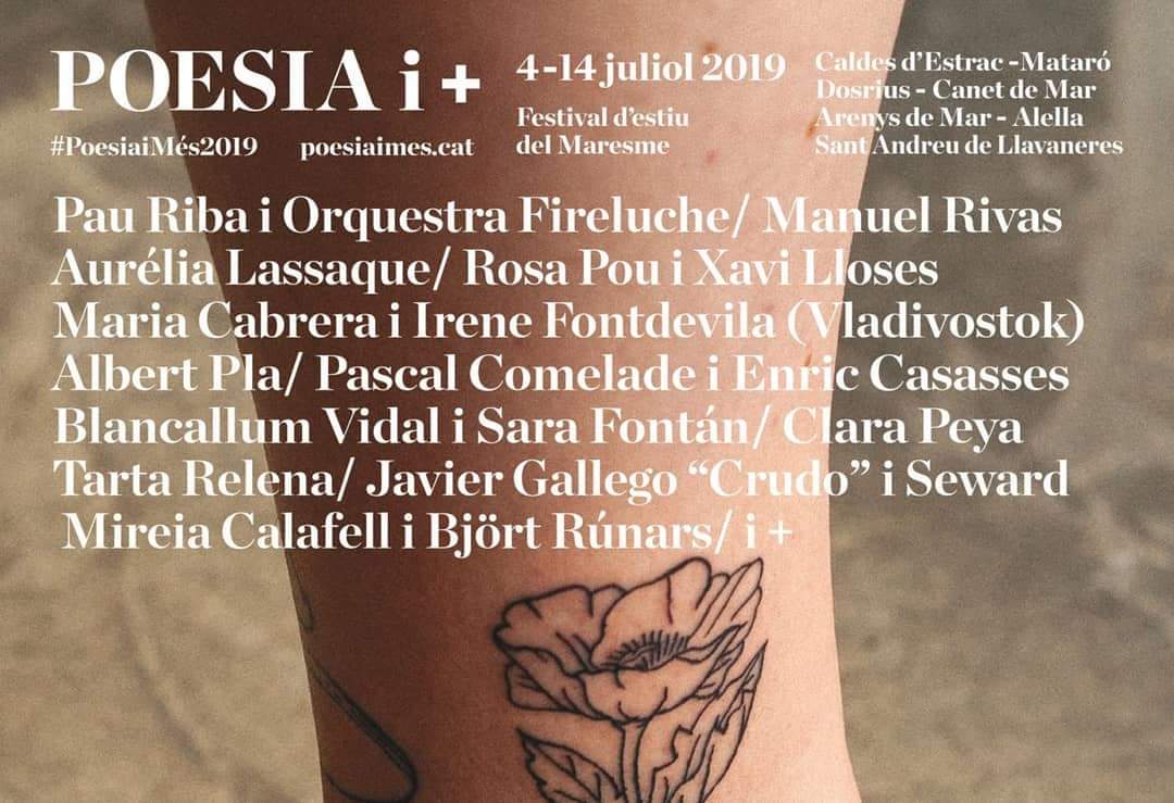 Propostes poètiques d'alt voltatge de les quals hem tingut un primer tast durant la presentació del festival #PoesiaiMés2019 a la <a href="/FundacioPalau/">Fundació Palau</a> La poesia en totes les seves facetes tornarà a regnar del 4 al 14 de juliol al gran festival d'estiu del Maresme! #méspoesiasiusplau