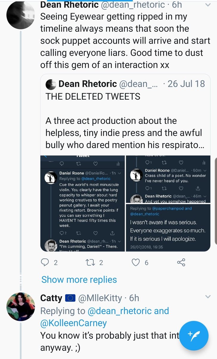OutrageSource's tweet photo. #OUTRAGE
Poet Todd Swift is up for consideration as poet Laureate of the UK! Don't the people in charge understand that Todd has been canceled?! He threw a tantrum on the internet! His days are over. Give the award to a POC or at least someone who is organized. FFS. https://t.co/K2025GUcDA