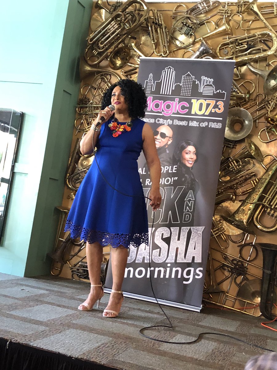power1051kc's tweet photo. Our 2019 Mother of the years Jessica Jessica Mcclellan #MagicMotherofTheYear ❤️ https://t.co/8GONcXeA2M