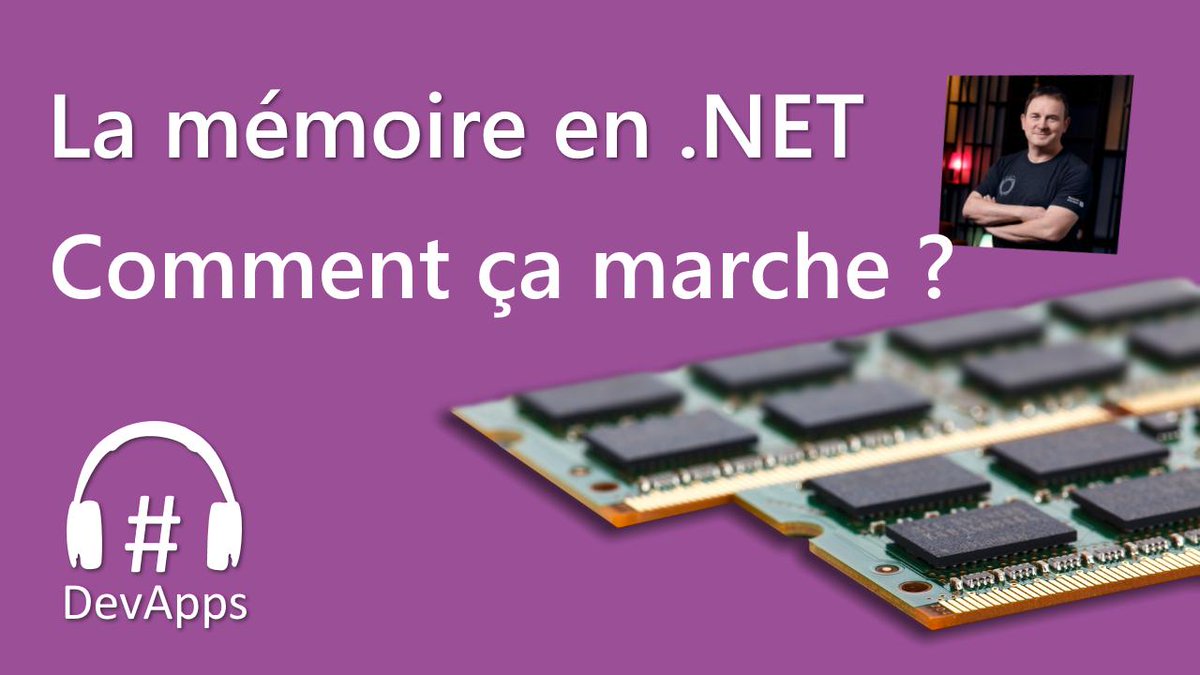 DevAppsPodcast's tweet image. #56 La mémoire en .NET, comment ça marche ?

@chnasarre nous explique le fonctionnement de la #CLR, du #GC, du #IDisposable.

devapps.be/podcast/56-mem…

@msdev_fr @dotnet #MVPBuzz