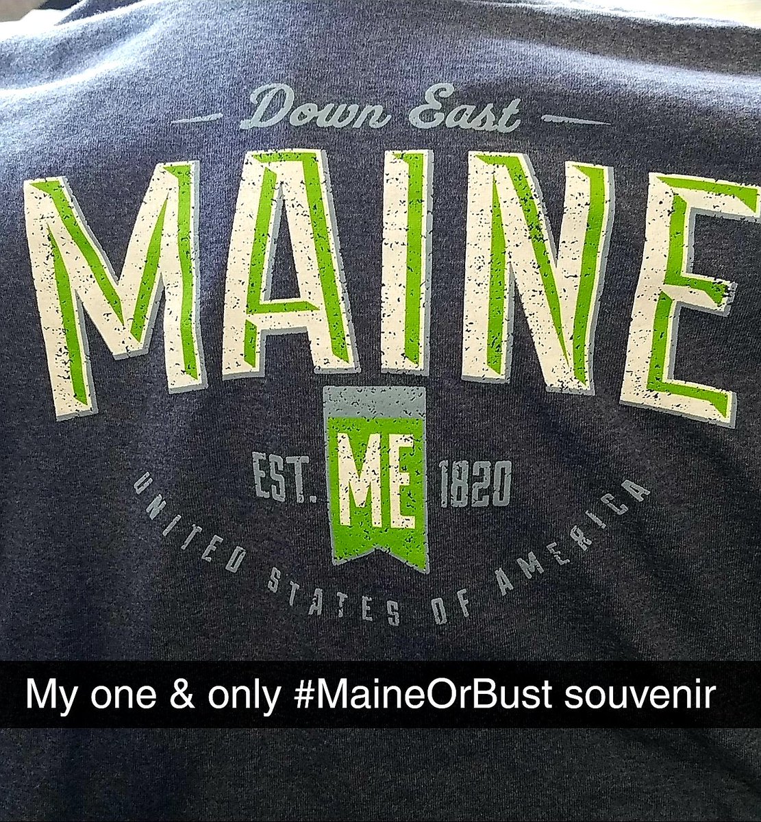 modernancientAB's tweet photo. #MaineOrBust #memorybanks https://t.co/haI7LNw6AG