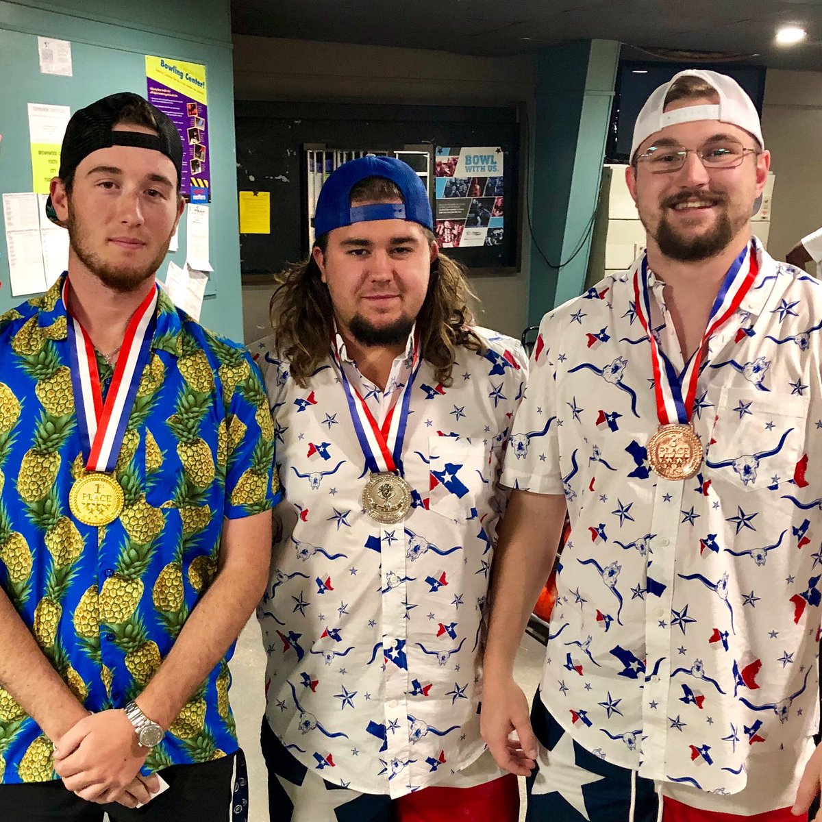 HPUTXstudentact's tweet photo. Congrats to our top 3 individual bowlers as well as our top overall team! #sacevent #loveHPU https://t.co/ESN1x2vfGh