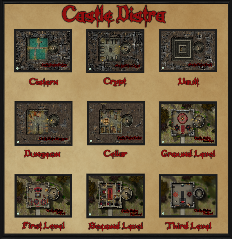 LoreleiCartog's tweet photo. Castle Distra #DnDMaps #DnD #RPGMaps #Cartography #BattleMaps https://t.co/sPKA9GWGvA